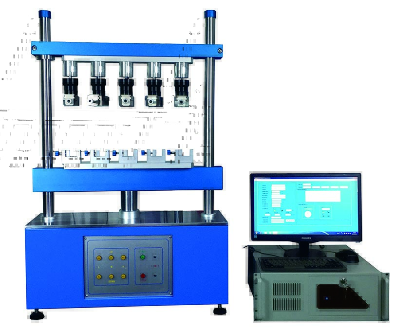 五工位插拔力試驗機